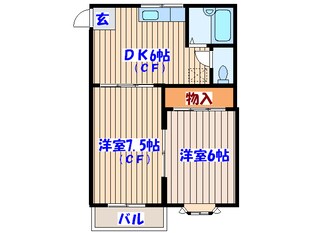 ダンデライオンの物件間取画像